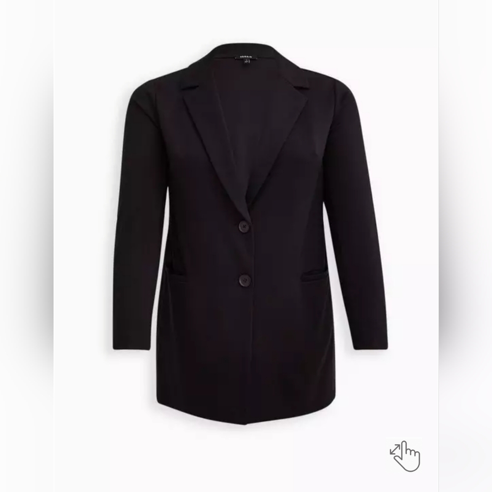 NWT Torrid Classic Black Blazer